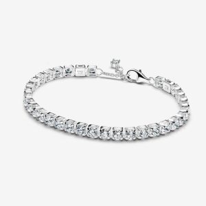 Sparkling Bold Tennis Bracelet
