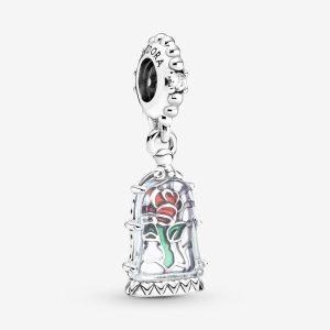 Enchanted Rose Dangle Charm