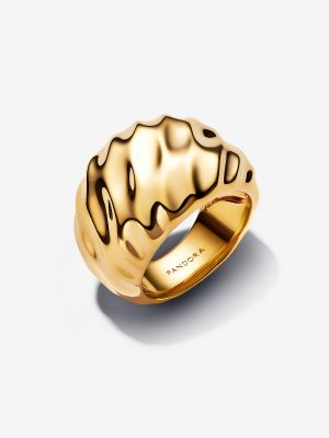 Rippled Statement Ring