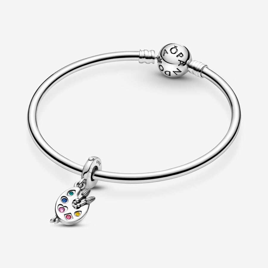 Artist's Palette Dangle Charm - Image 2