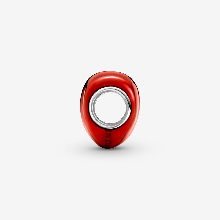 Metallic Red Heart Charm - Image 6