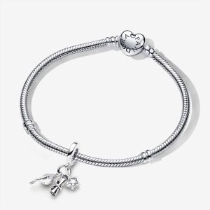 2024 Graduation Dangle Charm Bracelet Set