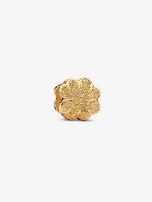 Textured Clover Mini Charm