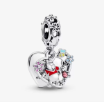 Piglet Double Dangle Charm