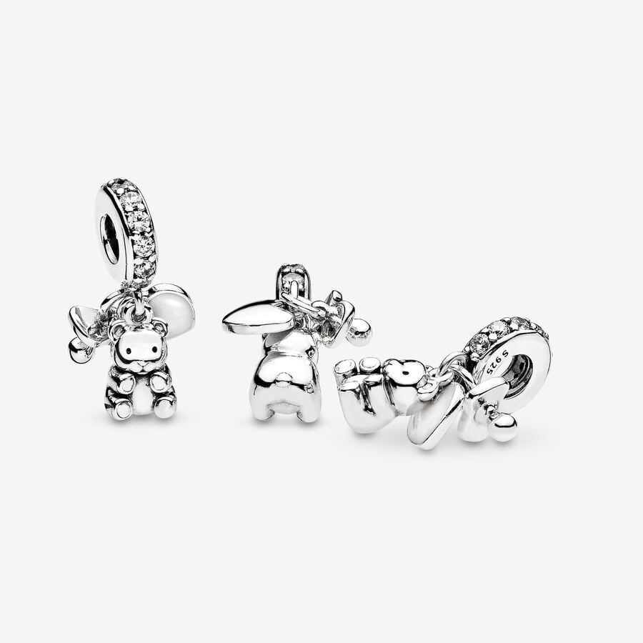 Baby Teddy Bear Dangle Charm - Image 5
