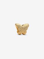 Textured Butterfly Mini Charm