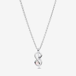 Infinity Knot Collier Necklace
