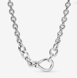 Chunky Infinity Knot Chain Necklace