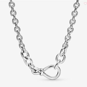 Chunky Infinity Knot Chain Necklace