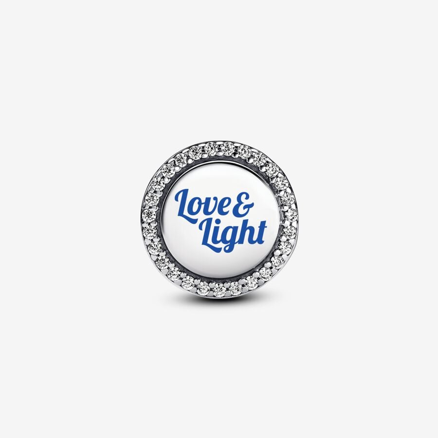 Love and Light Menorah Charm - Image 2