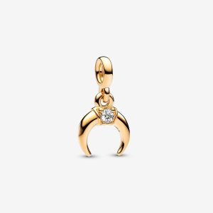 Crescent Moon Mini Dangle Charm