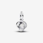 June Freshwater Cultured Pearl Eternity Circle Dangle Charm