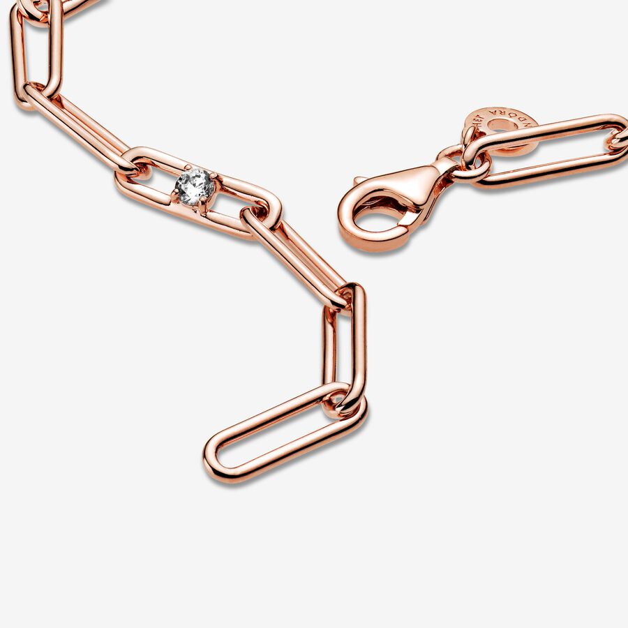 Link Chain & Stones Bracelet - Image 2