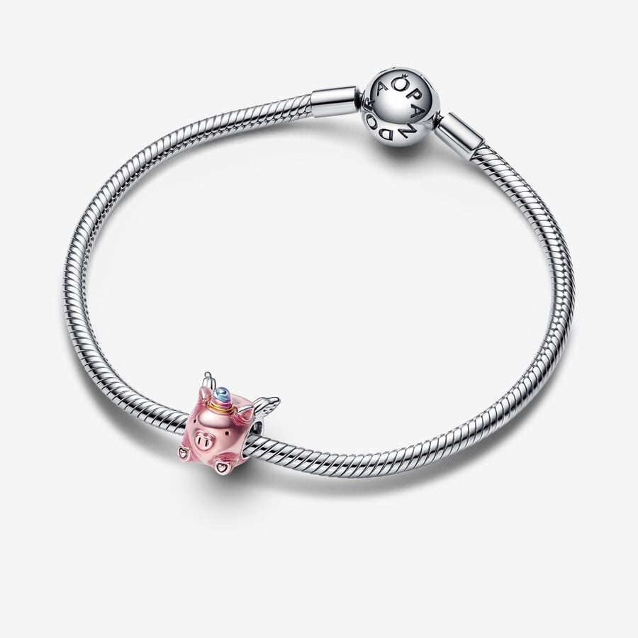 Flying Unicorn Pig Charm - Image 2
