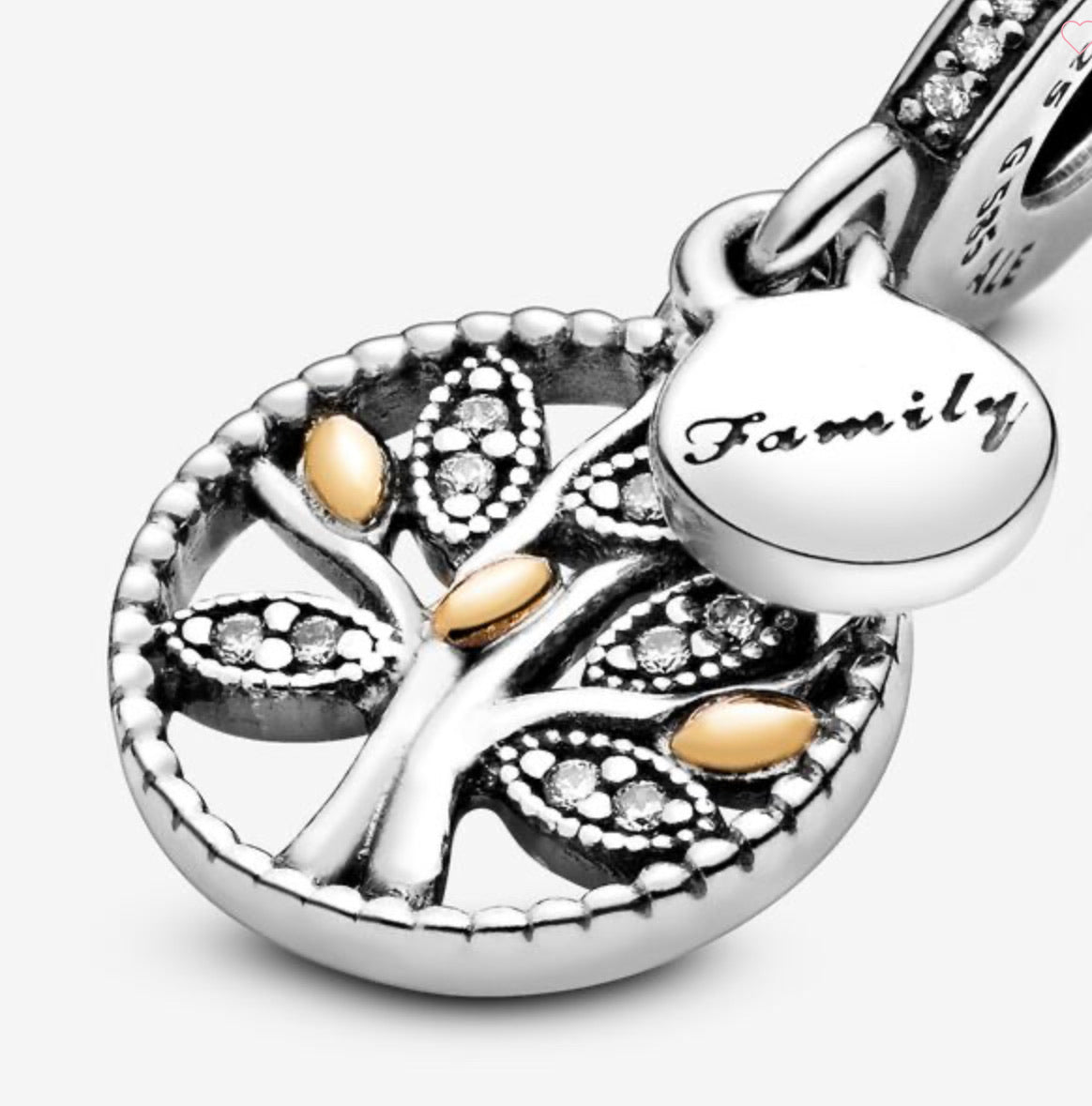 Sparkling Family Tree Dangle Charm - Image 4