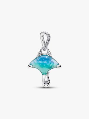 Manta Ray Dangle Charm