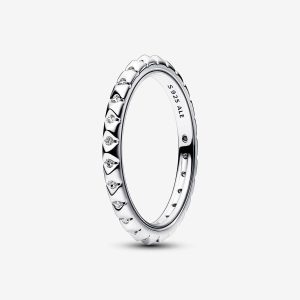 Pyramids Ring Sterling silver