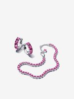 Sparkling Pink Tennis Jewelry Set