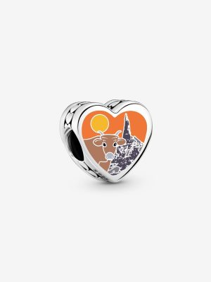 Nebraska Heart Charm