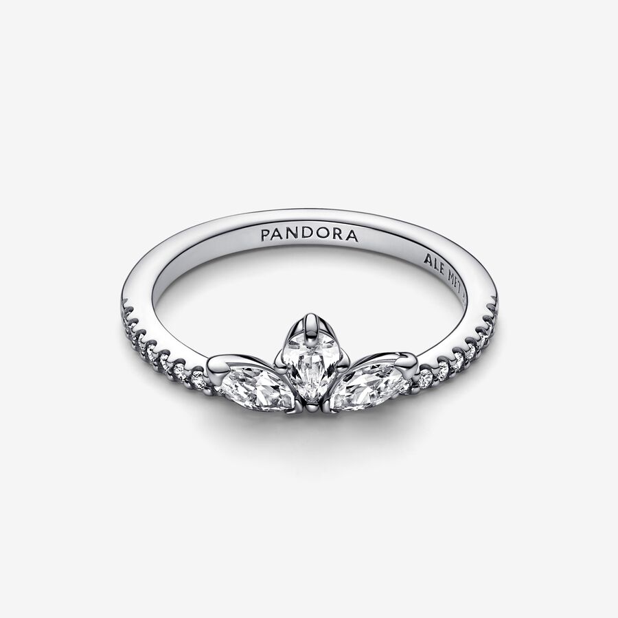 Tear-shaped Tiara Ring Set - Image 2