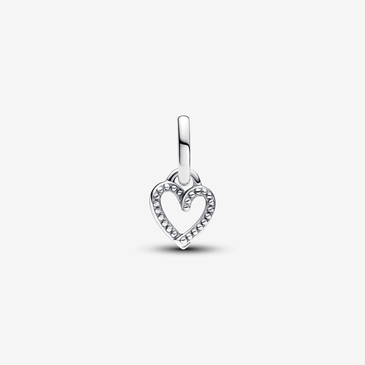Freehand Heart Mini Dangle Charm - Image 2