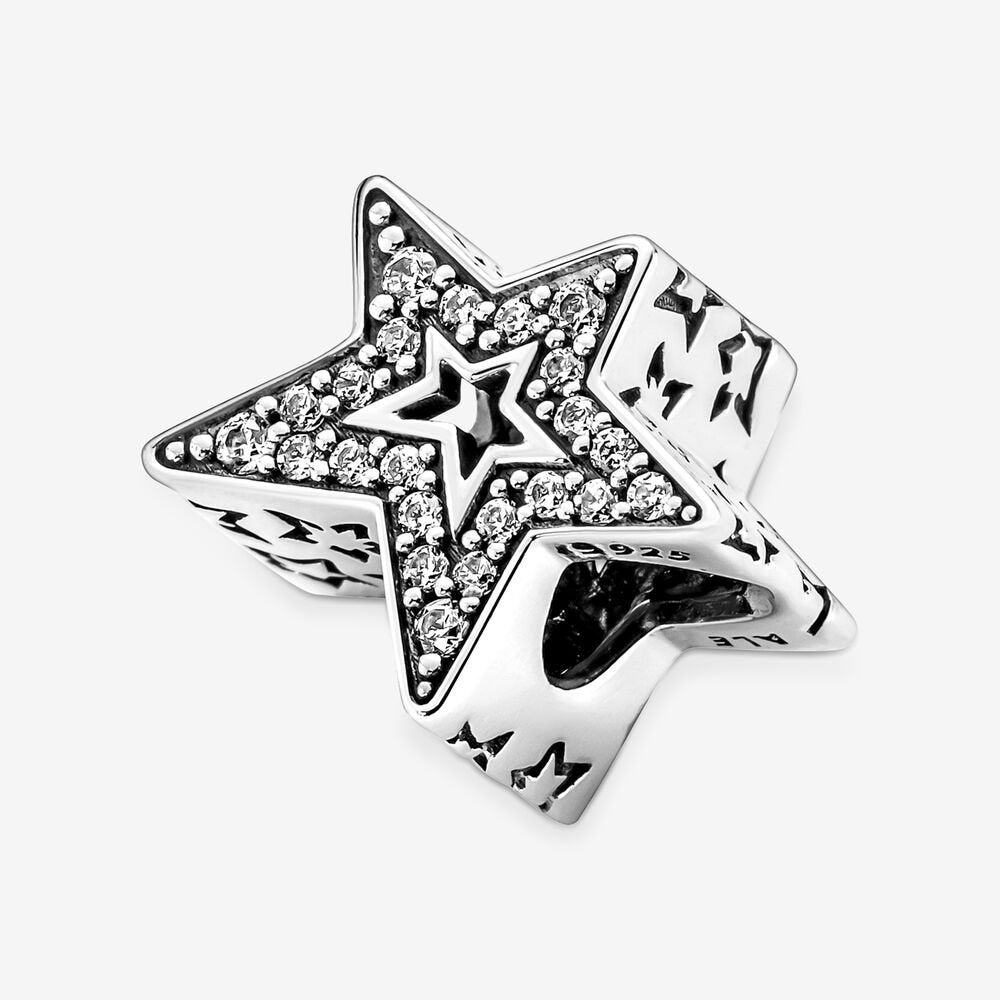 Sparkling Asymmetric Star Charm - Image 4