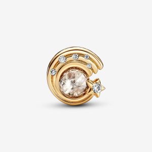 Sparkling Shooting Star Charm