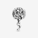 Openwork Music Notes Charm