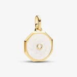 Lucky Horseshoe Medallion Charm