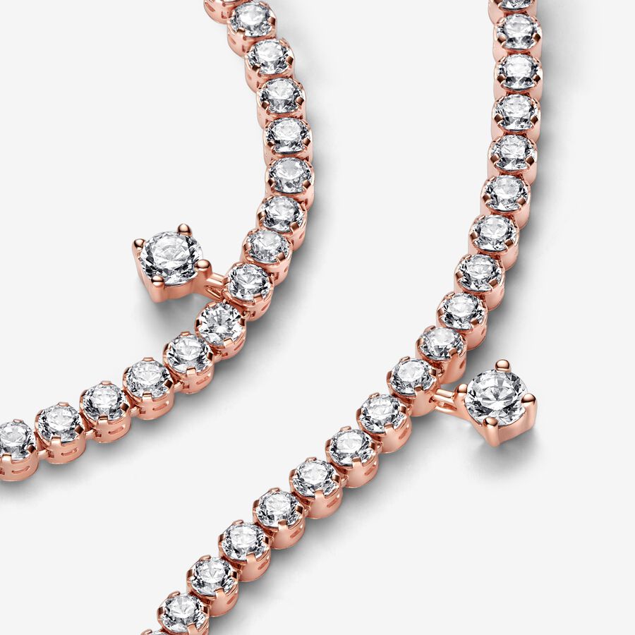 Sparkling Drops Tennis Bracelet - Image 2