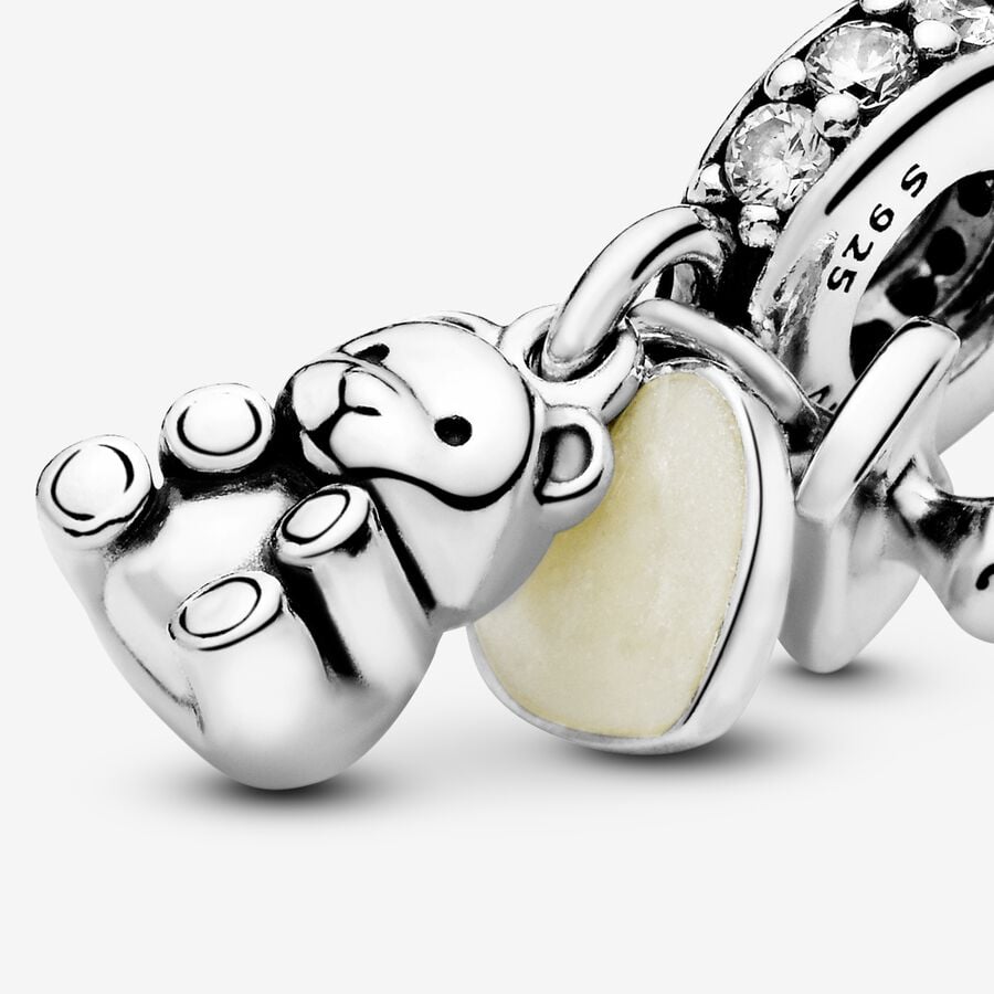 Baby Teddy Bear Dangle Charm - Image 4