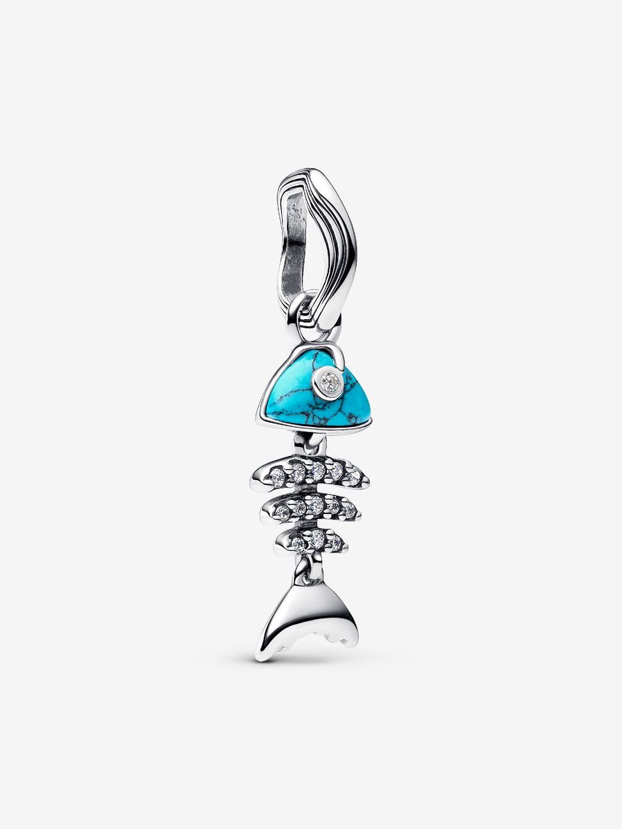 Write a review Turquoise-colored Fishbone Dangle Charm