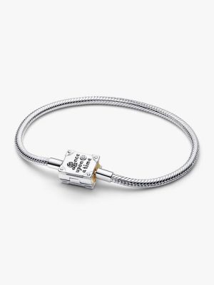 Storybook Lab-grown Diamond Snake Chain Bracelet