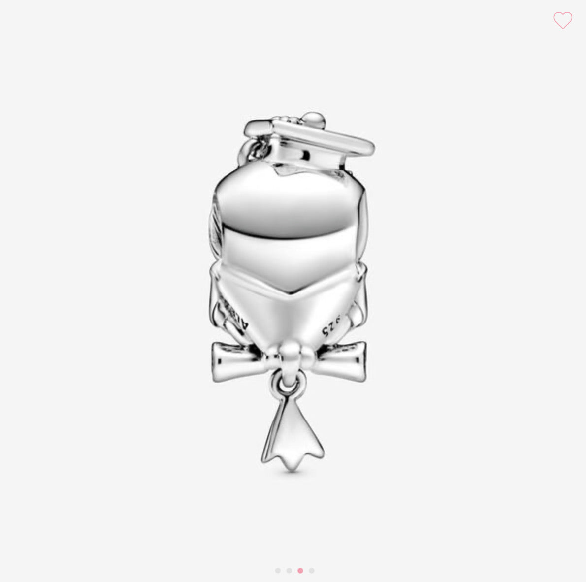 Wise Owl Graduation Charm - Image 3
