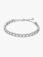 Triple Stone Heart Bracelet