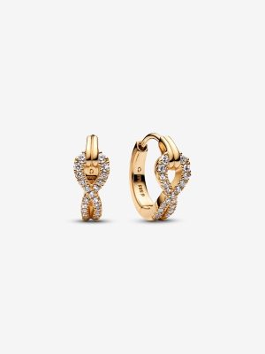 Lab-grown Diamond Pavé Hoop Earrings