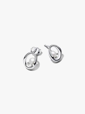 Treated Freshwater Cultured Pearl Stud Earrings