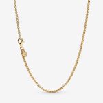 Gold-Plated Rolo Chain Necklace - - 369260C00-60