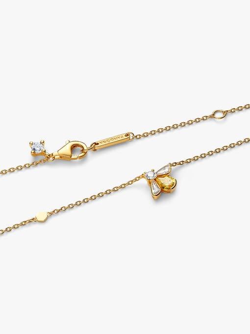 Honey Bee Pendant Necklace - Image 2