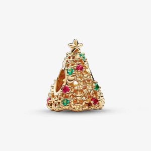 Glitter Christmas Tree Charm