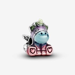Colourful Rainbow Bruno the Unicorn Charm