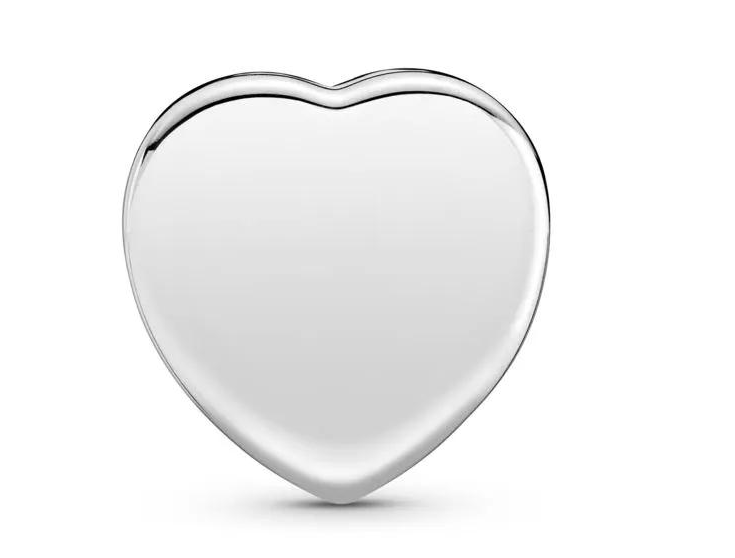 Reflexions Pave Heart Clip Bead - Image 2