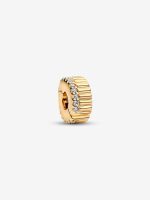 Ribbed Clip Charm