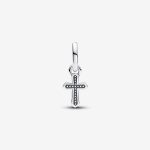 Sparkling Cross Mini Dangle Charm