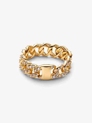 Pavé Cuban Chain Ring - Image 2