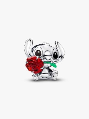 Rose Murano Glass Charm