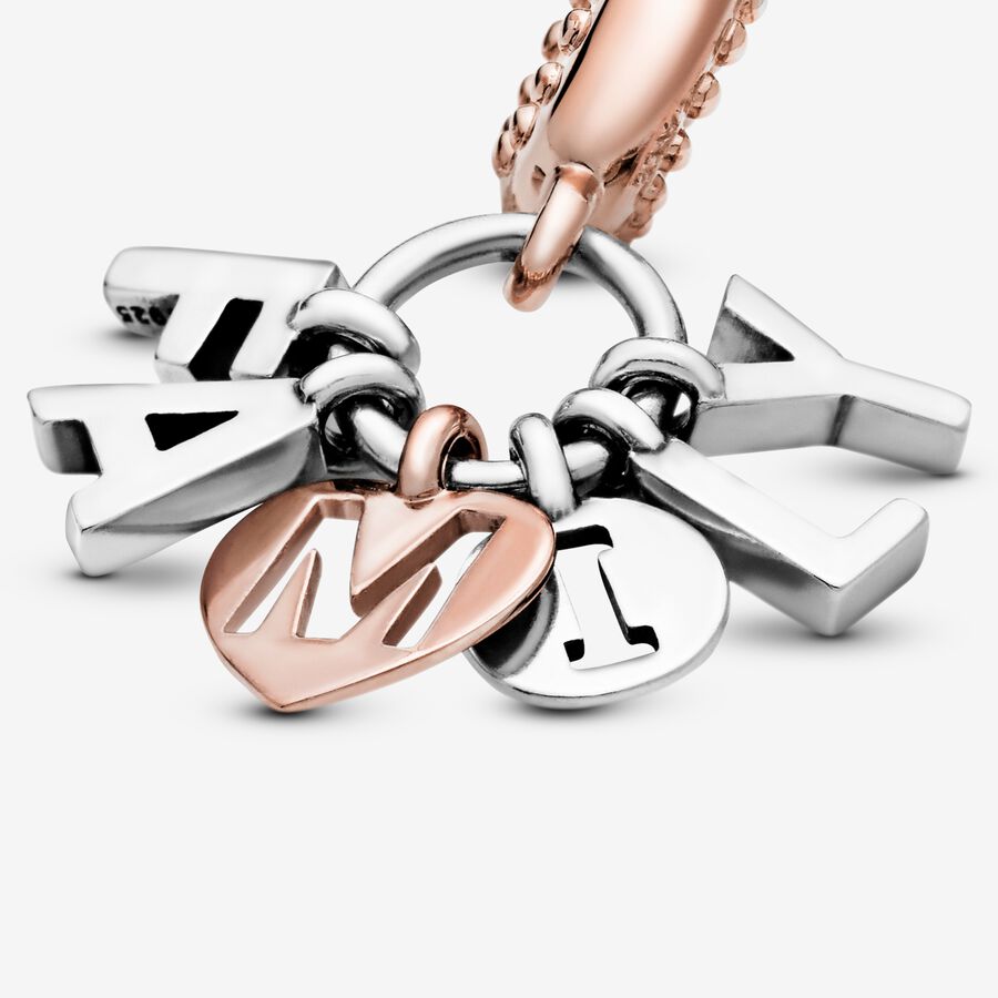 Family Letters Dangle Charm - Image 4