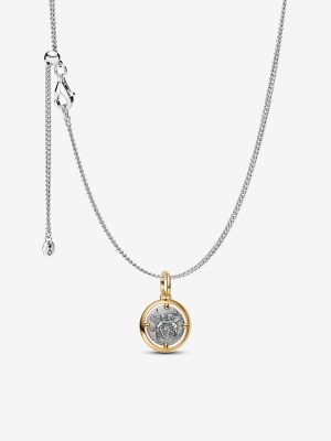 Cupids Medallion Pendant Necklace