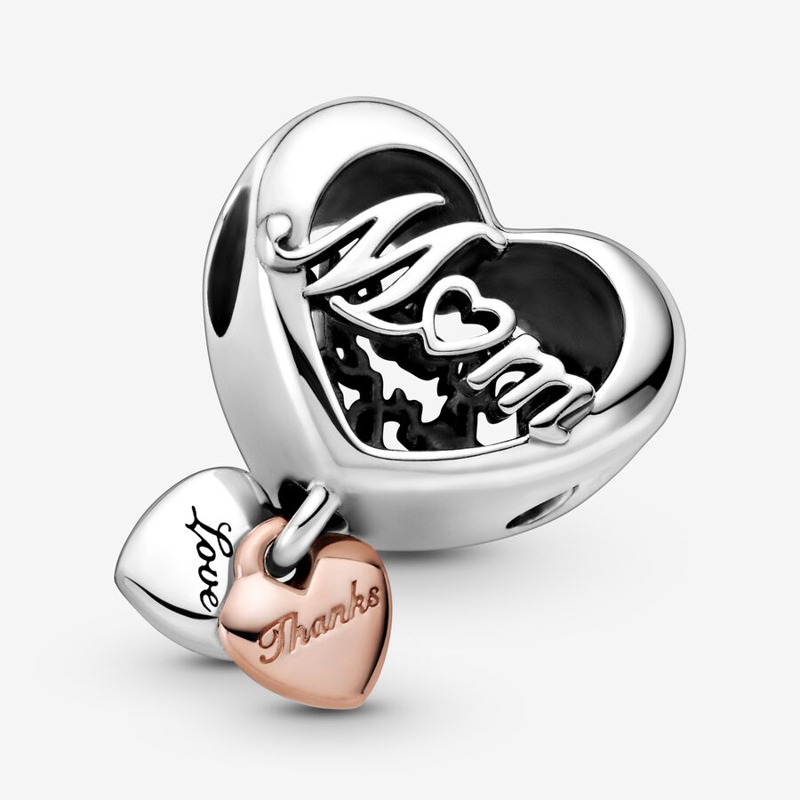 Thank You Mum Heart Charm - Image 4