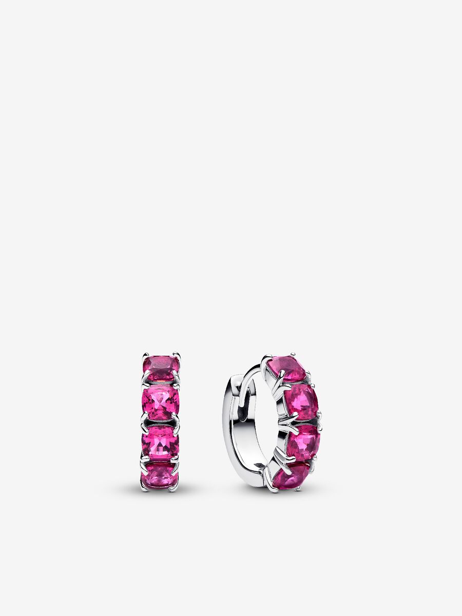 Sparkling Pink Tennis Jewelry Set - Image 2